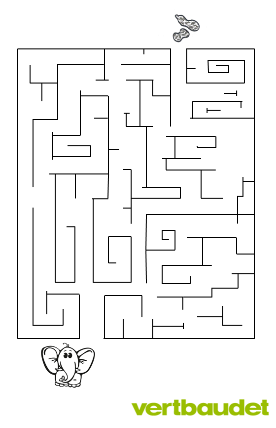 Findet den Weg durchs Labyrinth